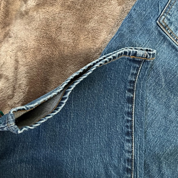 J. Crew Full Length Wide Leg Jeans Size 30 - Picture 12 of 16